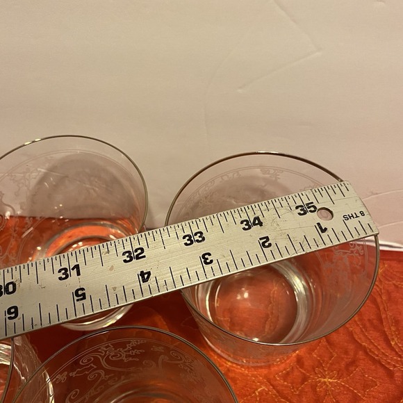 Set Of 4 Mikasa Tyler Florence Chef\'s White DOUBLE OLD FASHIONED Glasses Whiskey